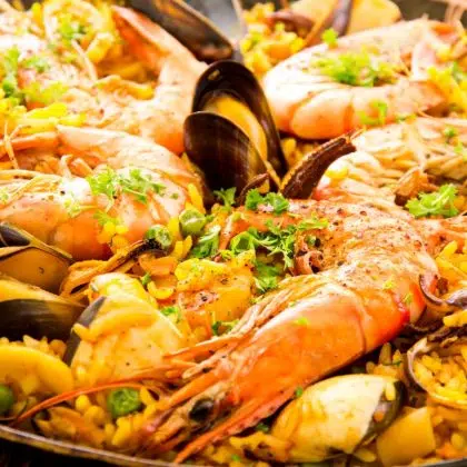 seafood paella